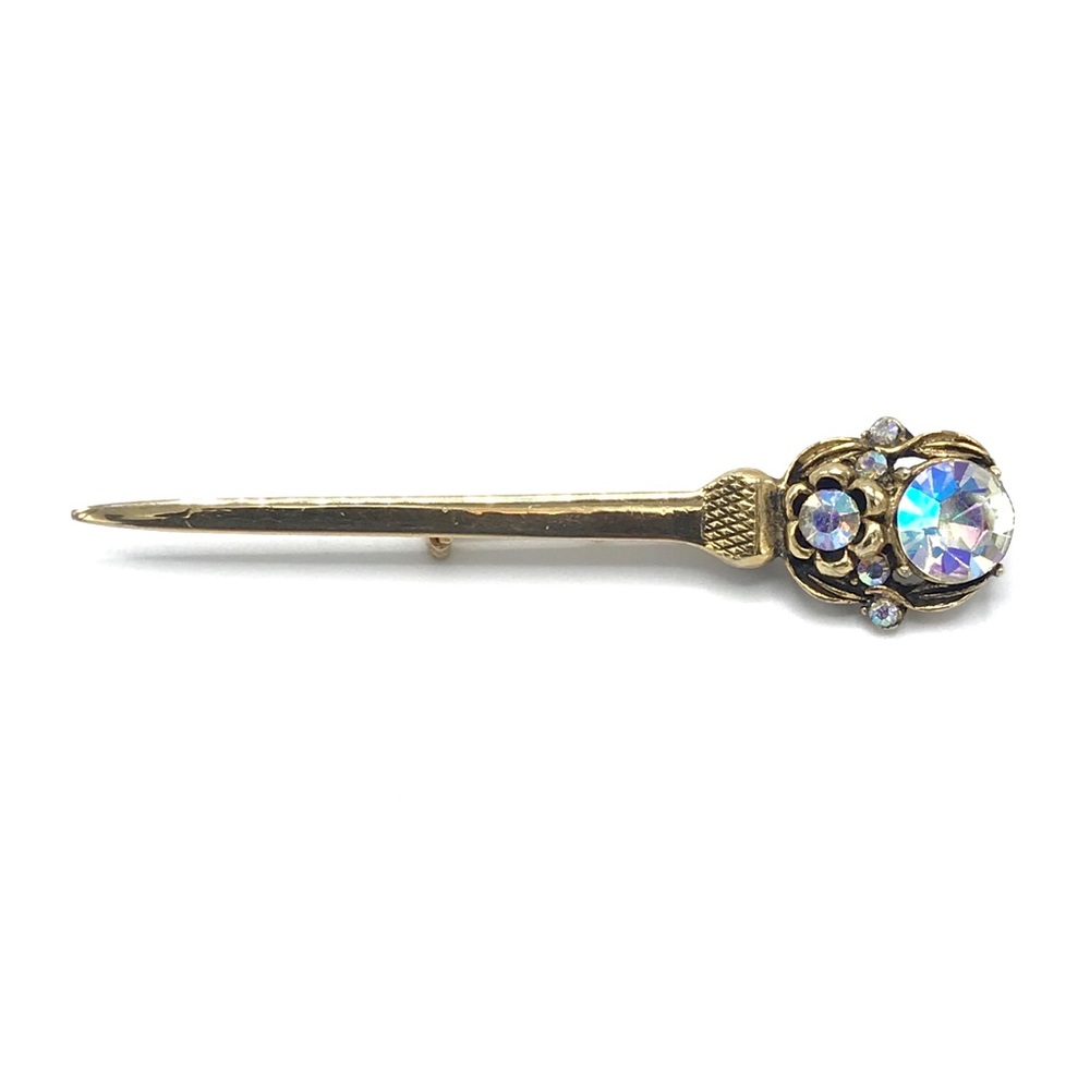 Vintage Jewel Broach - Picture 3 of 8